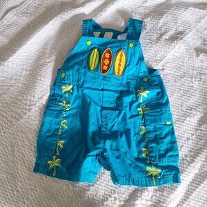 boy overalls with hat